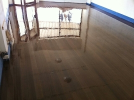 Stages in Floor Sanding & Polishing